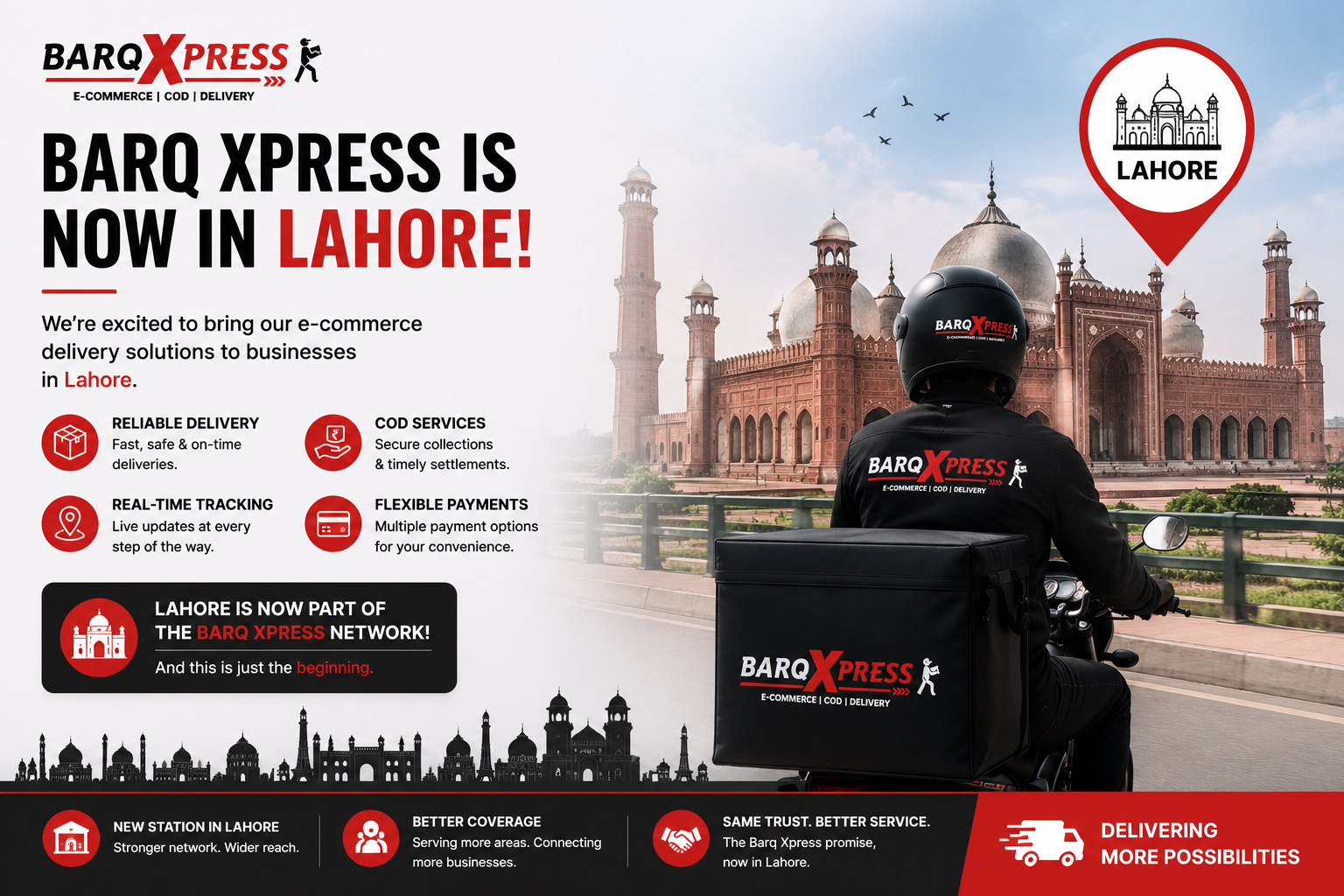 BarqXpress Is Now in Lahore